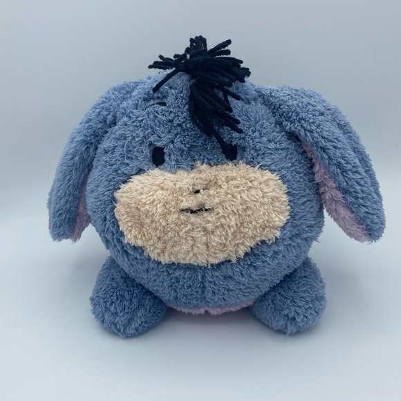 Disney Parks Eeyore Plush Bean Bag Stuffed Animal Toy Winnie Pooh 7 In Gift Tag - Picture 1 of 7